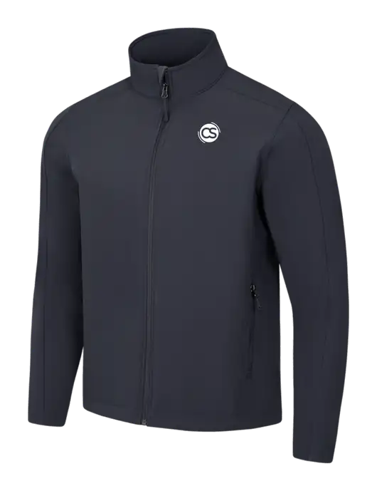 Charcoal Grey Core Soft Shell Jacket w/CS Logo