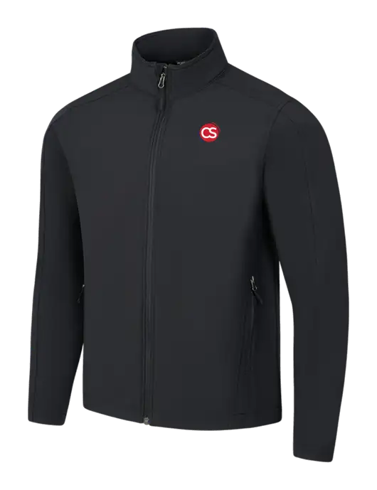 Black Core Soft Shell Jacket w/CS Logo
