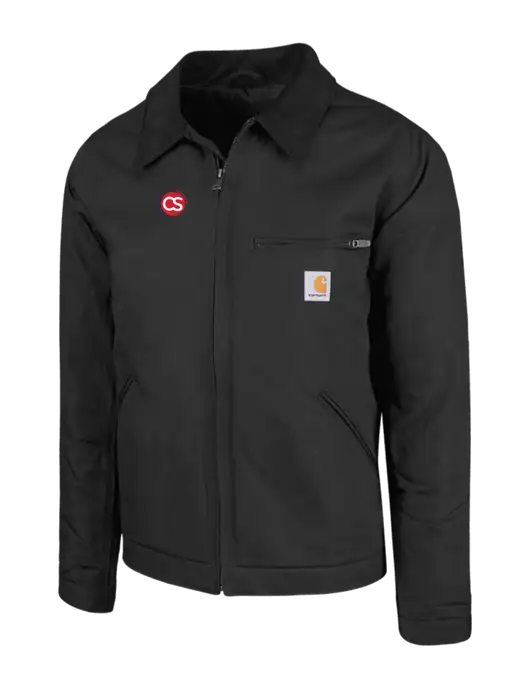 Carhartt Black Duck Detroit Jacket w/CS Logo