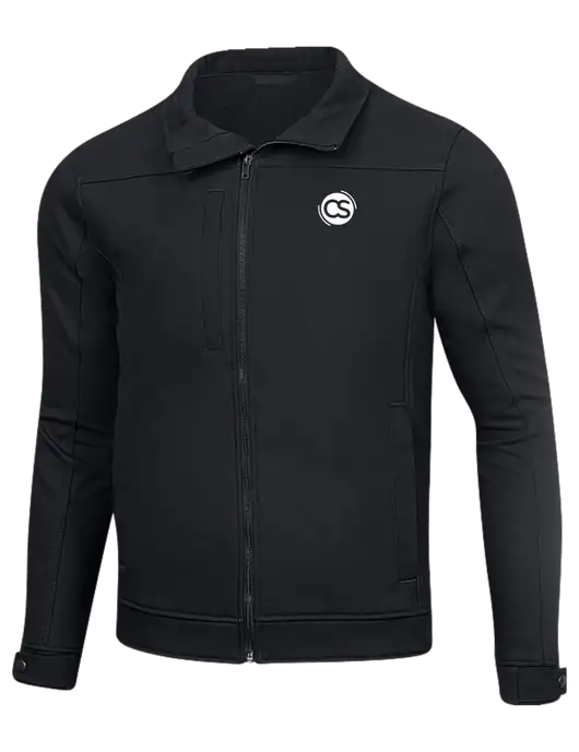 Cornerstone Charcoal Duck Bonded Soft Shell Jacket w/CS Logo