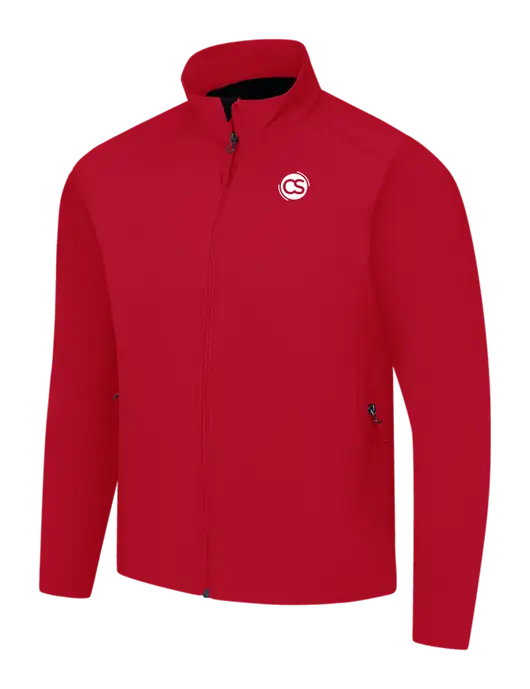 Red Core Soft Shell Jacket w/CS Logo