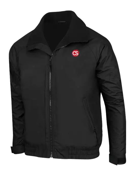 True Black/True Black Classic Competitor Jacket w/CS Logo