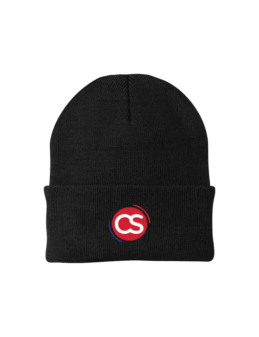 Black Knit Cap w/CS Logo