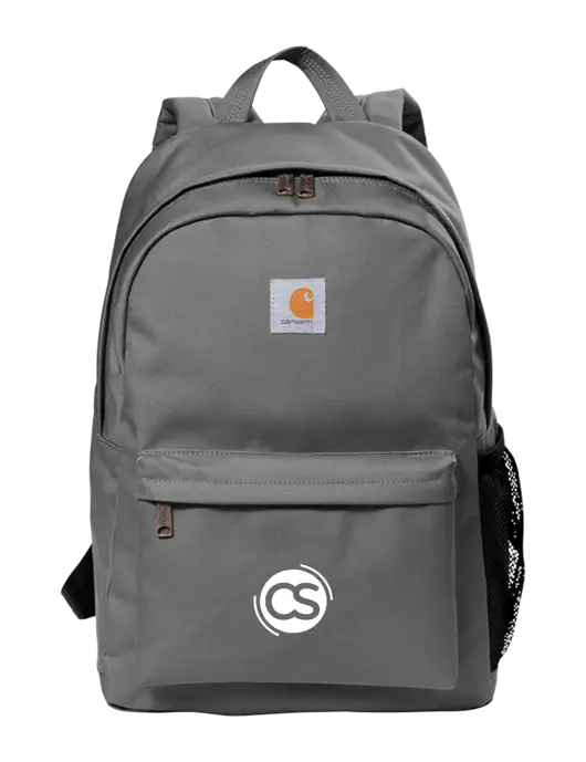 Carhartt Grey Canvas Backpack w/CS Logo