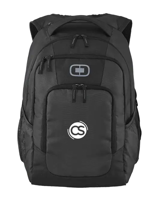 OGIO Diesel Grey Logan Laptop Backpack
 w/CS Logo