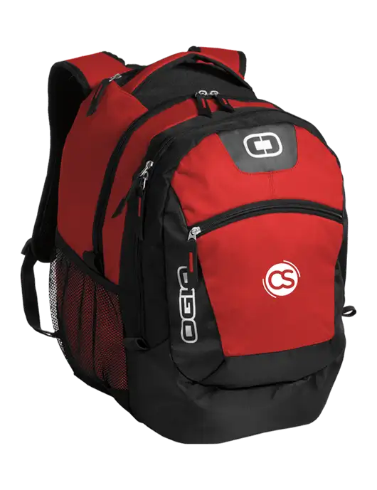 OGIO Red Rogue Pack
 w/CS Logo