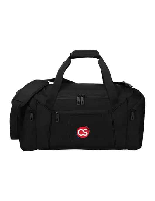 Slim & Lite Black Duffel    w/CS Logo