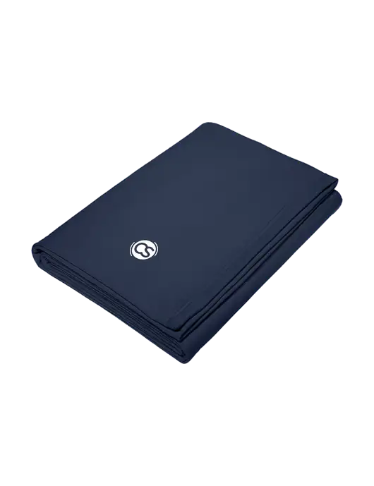 Core Navy Fleece Sweatshirt Blanket w/CS Logo