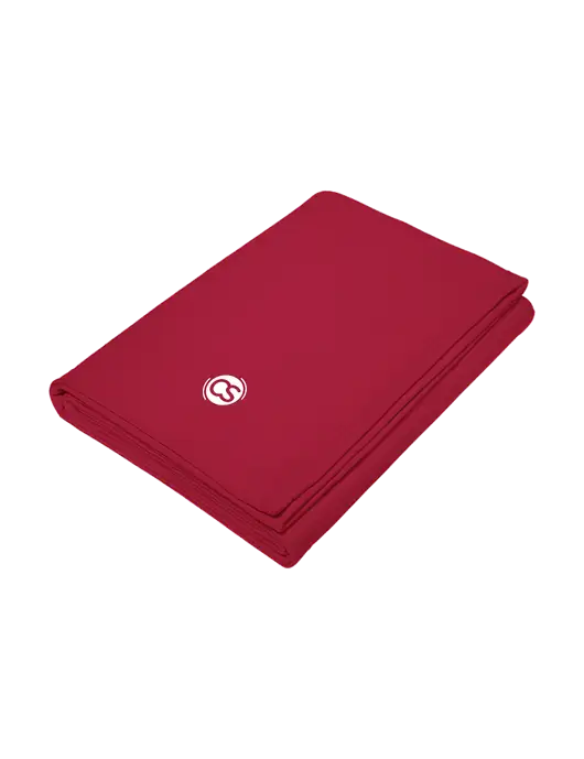 Core Red Fleece Sweatshirt Blanket w/CS Logo