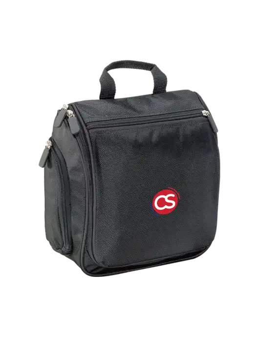 Hanging Black Toiletry Kit w/CS Logo