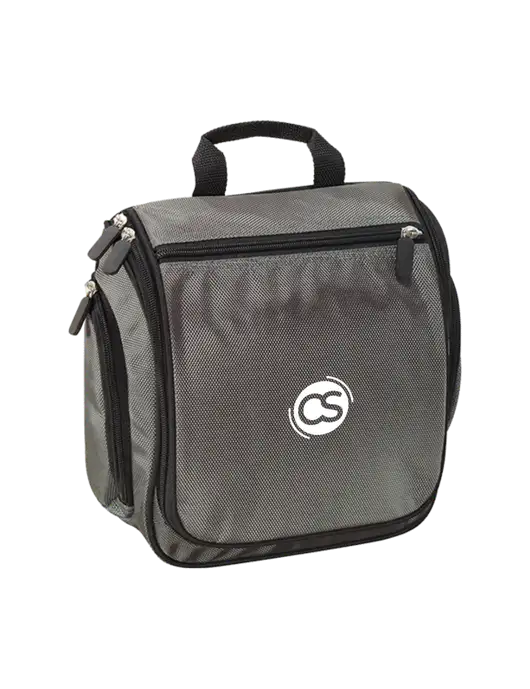 Hanging Deep Smoke Toiletry Kit  w/CS Logo